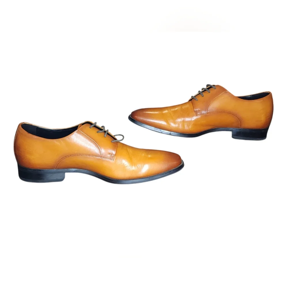 Gifennse Handmade Cow Hide Oxfords Men's Size 12